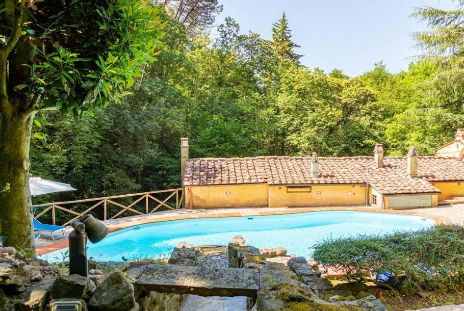 Вилла Molin Barletta - Nice Holiday House With Private Pool Marliana, Toscana Экстерьер фото