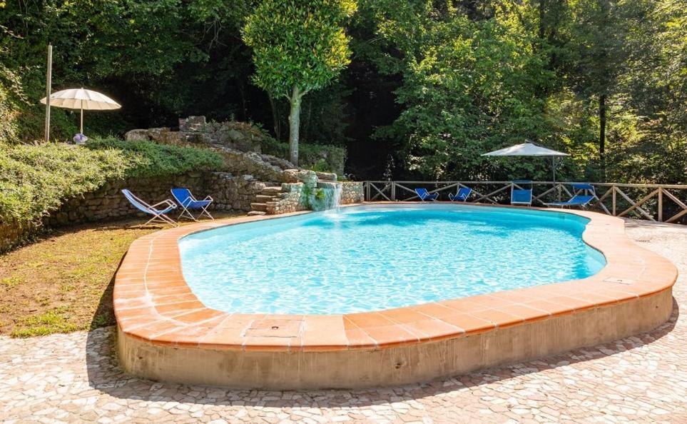 Вилла Molin Barletta - Nice Holiday House With Private Pool Marliana, Toscana Экстерьер фото